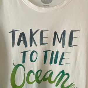 Life is Good Take Me to the Ocean Tank Large